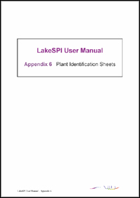 LakeSPI Plant Identification Sheets