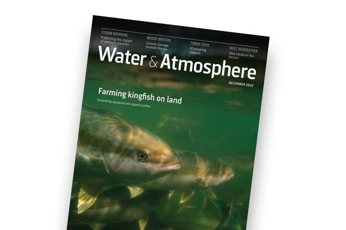 Water & Atmosphere Dec 2023 cover