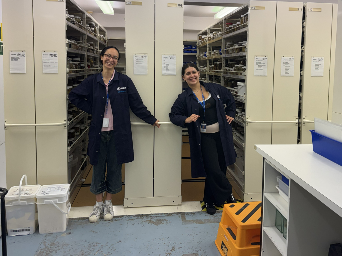 Maia Renata Horn and Tusi Buchanan-Falema’a in the NIC