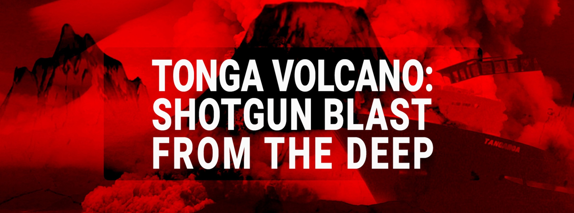 Tonga Eruption
